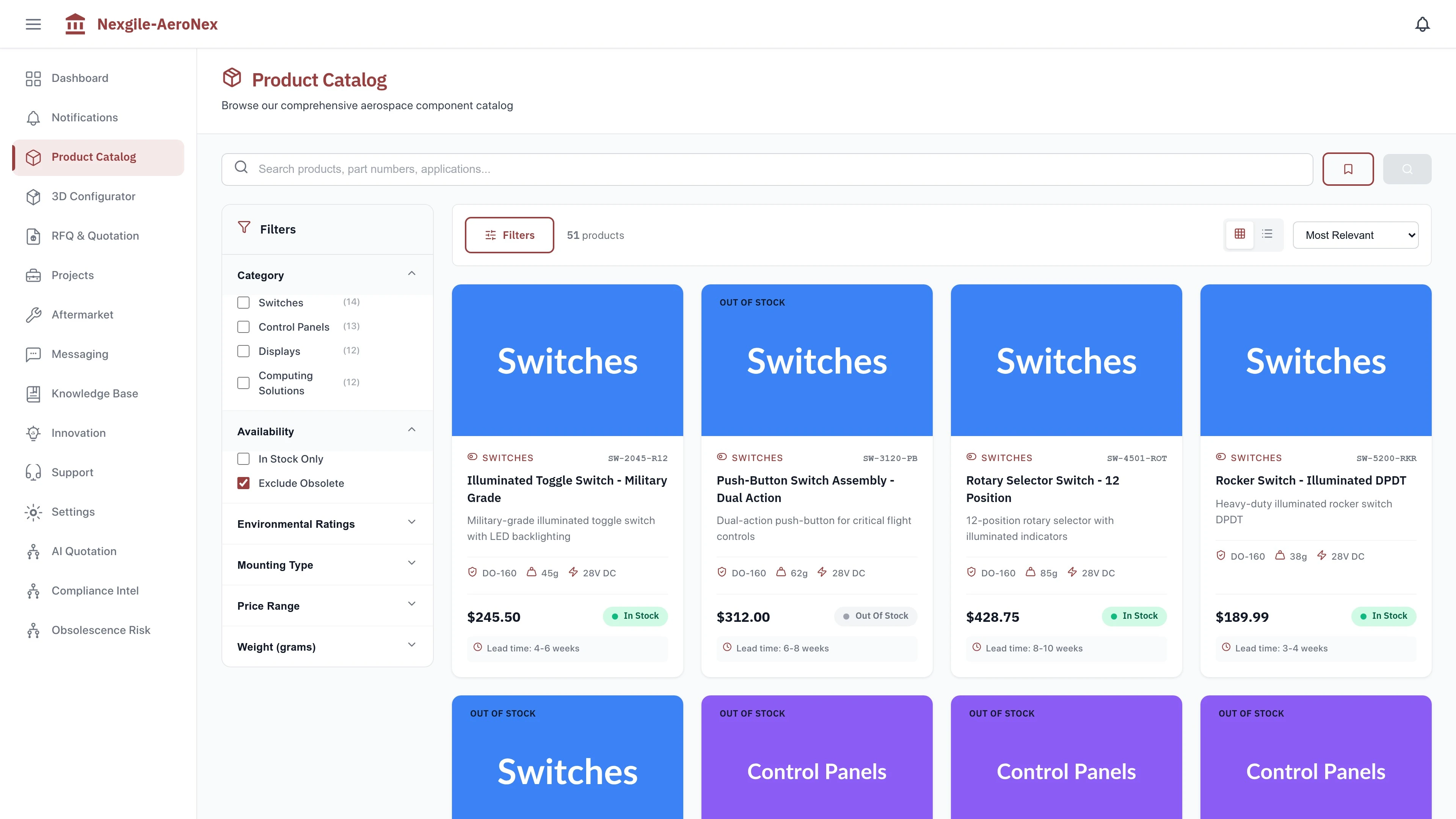 Product Catalog