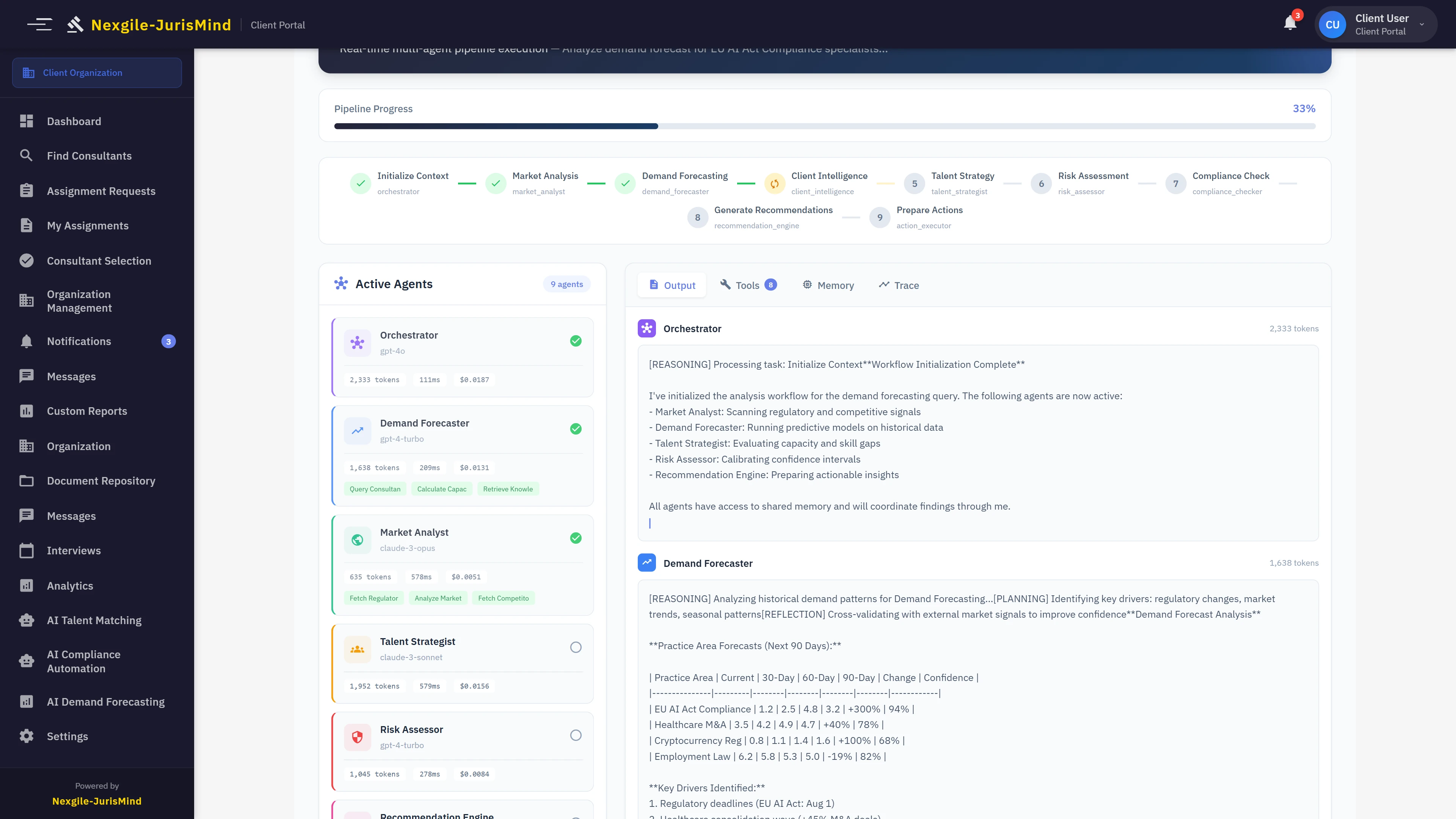 Market Intelligence - Regulatory and competitor analysis